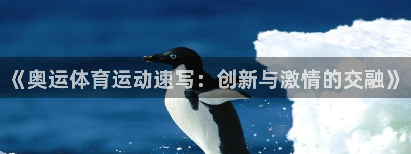 熊猫体育直播：《奥运体育运动速写：创新与激情的交融》
